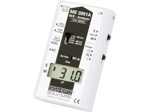 Gigahertz Solutions ME 3951 A Lavfrekvens (LF) -elektrosmogmåler
