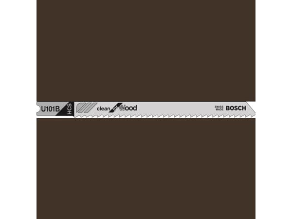Bosch Accessories 2609256759 Jigsaw klinge HCS, U 101 B 2 stk