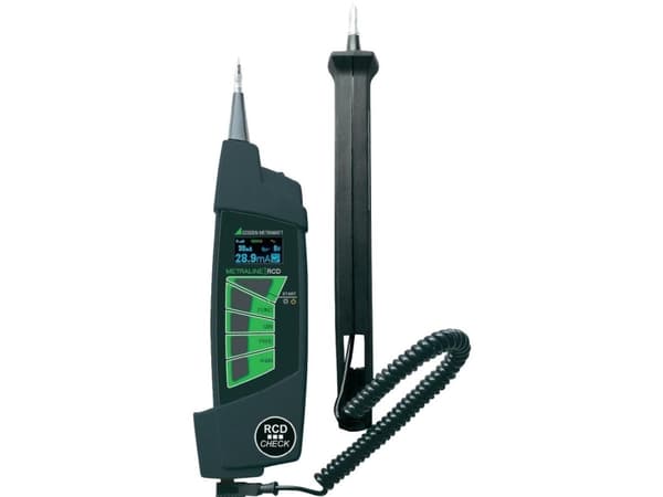 Gossen Metrawatt testenhet for FI effektbrytere (METRALINE RCD-CHECK)