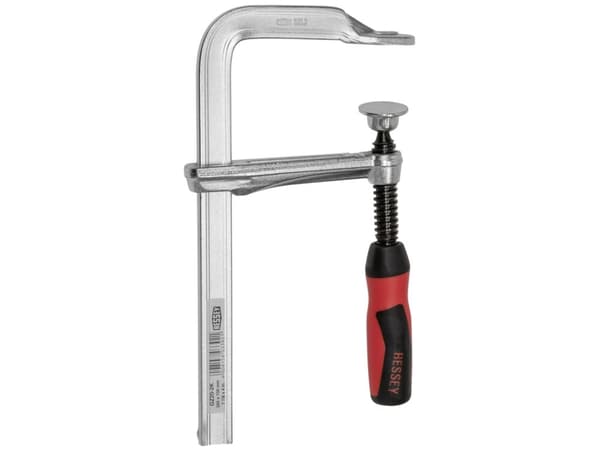 BESSEY GZ20-2K, F-klemme, Plast, Stål, 20 cm
