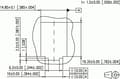 Pikkukuva 3 / 4: METZ CONNECT 1309141200-E, Hopea, Metalli, 1 kpl