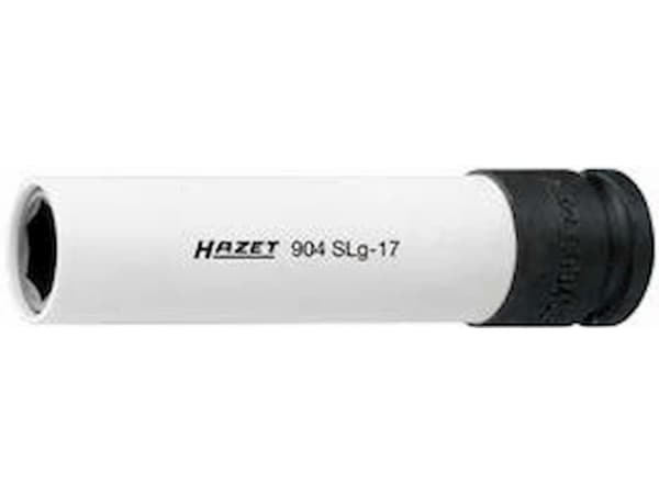 HAZET 904SLG-17, Slaghylsa, Svart, Vit, 1 huvuden, 1/2", Metrisk, 17 mm