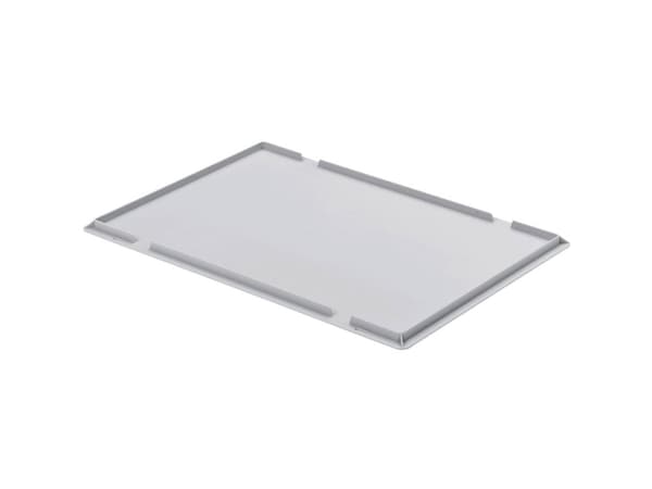 Alutec 05090 Dæksel Deckel Aufbewahrungsbox (L x B) 400 mm x 600 mm Grå 1 stk