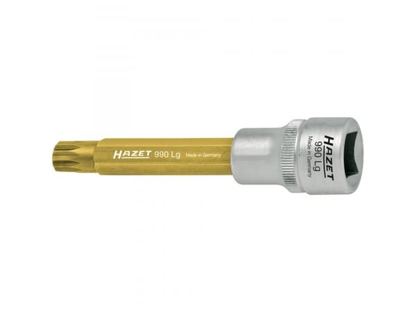 HAZET 990LG-8, Uttag, 1/2", Metrisk, 1 huvuden, 2,3 cm, 100 mm