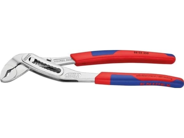 Knipex 88 05 250, Ponttipihdit, 5 cm, 4,6 cm, Kromivanadiini-teräs, Sininen, Punainen, 250 mm