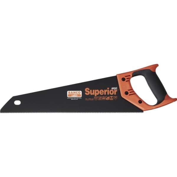 Bahco 2600-16-XT11-HP, Klyvsåg, Trä, Svart, Orange, 40 cm, 450 g