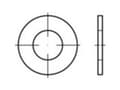 Pikkukuva 3 / 4: Aluslevy Sisähalkaisija: 19,5 mm Teräs Sinkitty 100 kpl TOOLCRAFT 159261