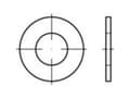 Pikkukuva 4 / 4: Aluslevy Sisähalkaisija: 19,5 mm Teräs Sinkitty 100 kpl TOOLCRAFT 159261