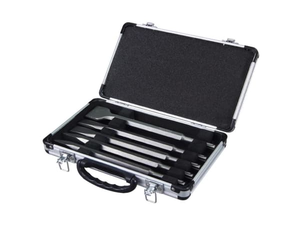 Makita - Mejelsats - platt, spets, spade - 5 delar - SDS-Plus- längd: 250 mm