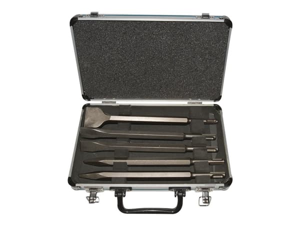 Makita - Mejelsats - platt, spets, spade - 5 delar - SDS-Plus- längd: 250 mm
