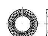 Låsringar 22 mm 35,9 mm Fjäderstål galvaniserat 100 st TOOLCRAFT 159438