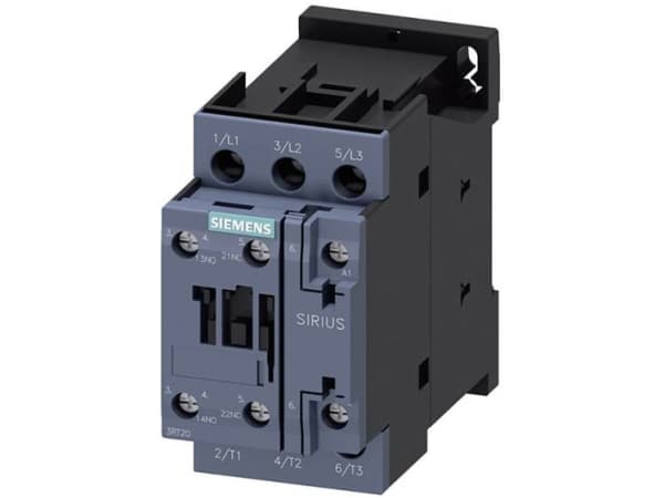 Siemens 3RT2025-1AP00 Contactor 3 x brytare 7,5 kW 230 V/AC 17 A med hjälpkontakt 1 st