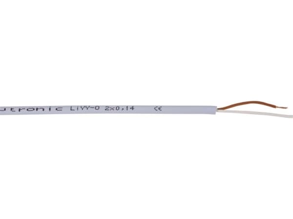 BKL Electronic LiYY Styreledning 3 x 0.14 mm² Grå 1506002/25 25 m