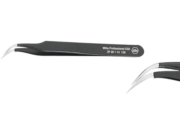 Wiha ZP 20 1 14, Kromnickelstål, Rostfritt stål, Svart, Rostfritt stål, 19 g, 12 cm, 1 styck