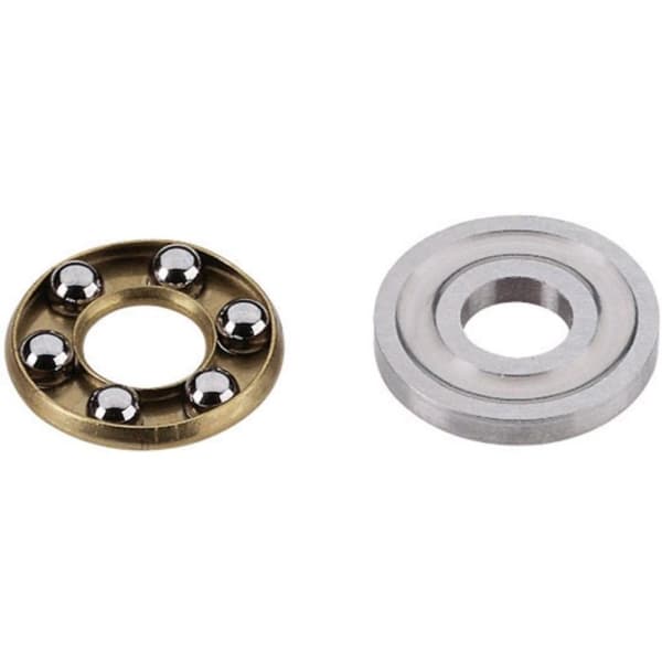 Reely Aksial rillekugleleje Kromostål Indvendig diameter: 5 mm Udvendig diameter: 10 mm Omdrejningstal (maks.): 15000 U/min
