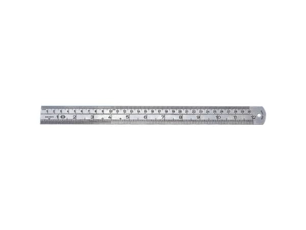 C.K T3530 12 Målestok 0.3 m Rustfrit stål