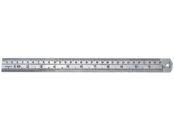 C.K T3530 12 Målestok 0.3 m Rustfrit stål