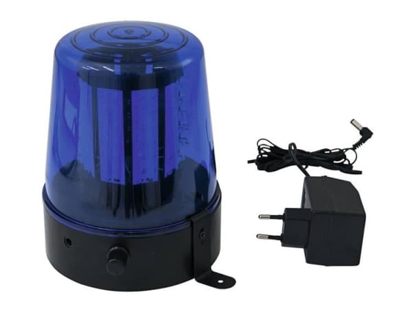 LED-poliisivalo 108 LEDiä sininen klassikko 4 W Sininen Lamppujen lukumäärä (51931472)