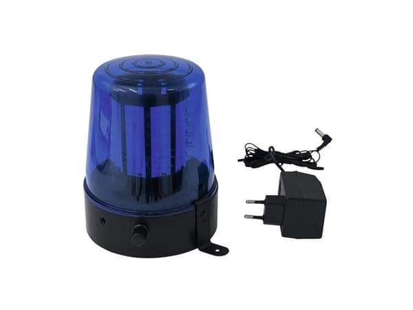 LED-poliisivalo 108 LEDiä sininen klassikko 4 W Sininen Lamppujen lukumäärä (51931472)