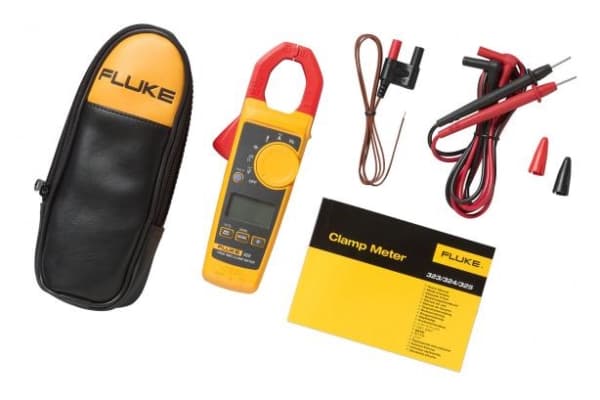 Fluke 4152643 Strømtang , Hand-multimeter digital CAT III 600 V, CAT IV 300 V Visning (antal): 4000