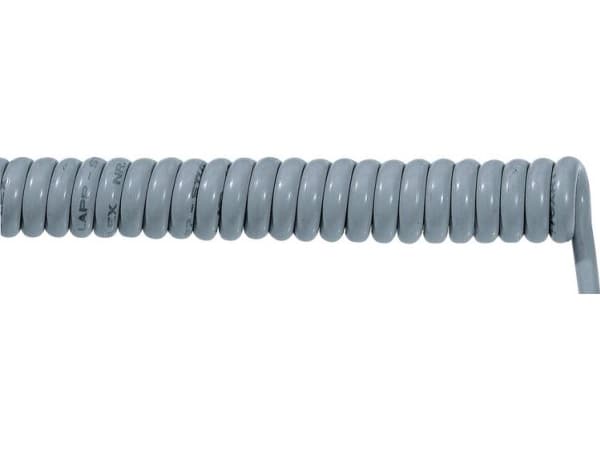 Lapp ÖLFLEX Spiral 400 P, 1,5 m, Grå, PVC, 3000 V, 1 mm², 5 - 50 °C