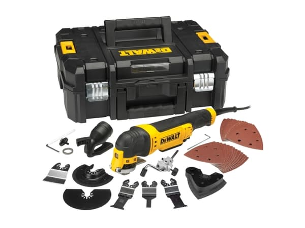 DeWALT DWE315KT, Musta, Keltainen, AC, 230 V, 1,48 kg