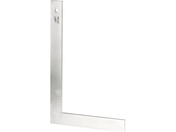 HELIOS PREISSER lukkoseppäkulma 500x280mm ilman pysäytintä sinkitty 0375418 Vinkel uden anslag 500 x 280 mm 90 °