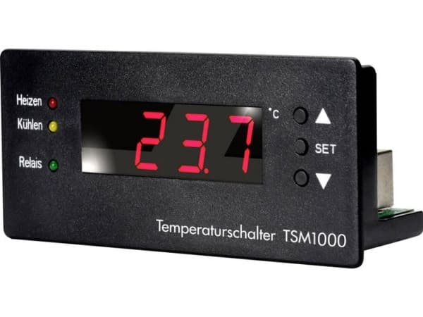 H-Tronic 1114470 TSM 1000 Lämpötilakosketin Rakennusmoduuli 12 V/DC -99 - 850 °C -99 - 850 °C