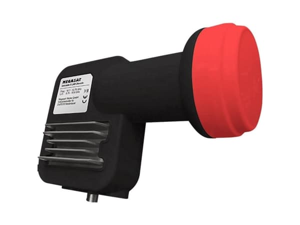 MegaSat II Diavolo Unicable-LNB Feedoptagelse: 40 mm Vejrbestandig Sort, Rød