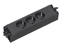 Bachmann 336.600, Musta, 3 AC-pistorasia(a), 230 V, 3680 W, 16 A