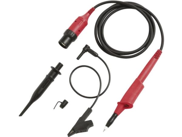 Fluke VPS410-II-R, Testsond, Svart, Röd