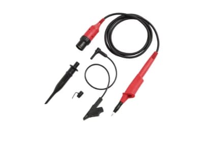 Fluke VPS410-II-R, Testsond, Svart, Röd