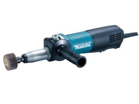 Makita GD0811C, Musta, Sininen, Hopea, 4,3 cm, 2,5 m/s ², AC, 750 W, 75 mm