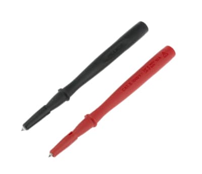 Fluke TP1-1, Testsond, Svart, Röd, Rostfritt stål, CAT II, 1000 V, 10 A
