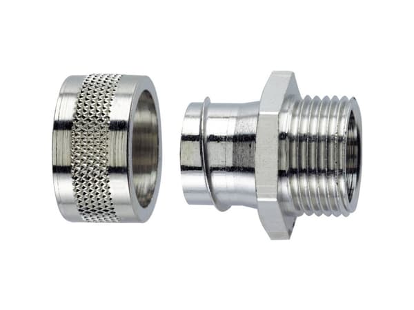 Lapp SILVYN 55502041, Metallisk, Förnicklad mässing, Metrisk, M32x1.5, 1,3 cm, IP54