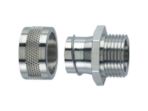 Lapp SILVYN 55502041, Metallisk, Förnicklad mässing, Metrisk, M32x1.5, 1,3 cm, IP54