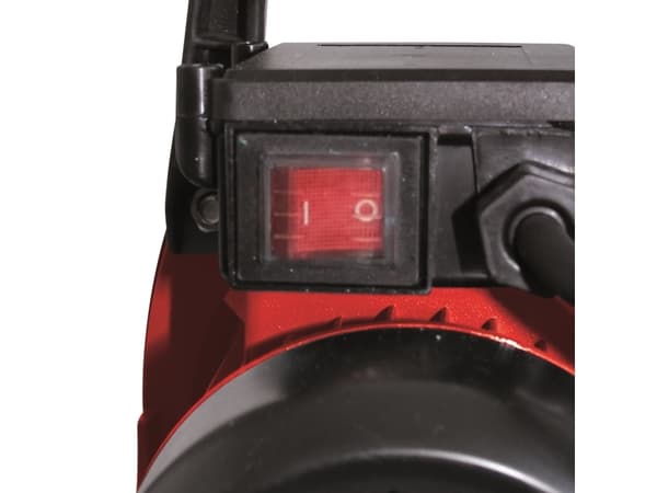 Einhell GC-GP 6538, 650 W, 3,6 stang, 3800 l/t, Sort, Rød, Sølv