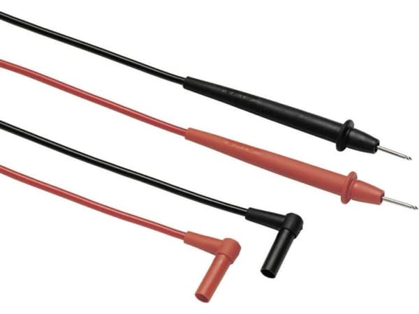 Fluke TL75-1, Testkabel, Svart, Röd, CAT II, PVC, 1,22 m, 1000 V