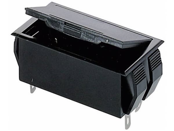 Bopla 46300000 Paristokotelo 2 R6 (AA), 9 V blok Loddetilslutning (L x B x K) 37 x 65 x 21,5 mm