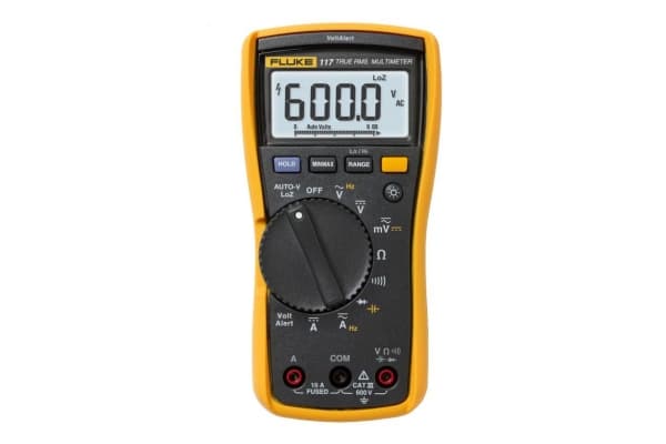 Fluke 4296034 Hånd-multimittari, digitaalinen CAT III 600 V Visning (counts): 6000 (laskenta): 6000