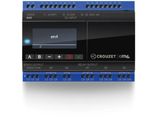 Crouzet 88981103 Em4 Local Plc Control Module 24v/Dc