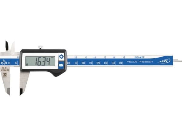 HELIOS PREISSER DIGI-MET 1326417 Digital skydelære 150 mm IP67
