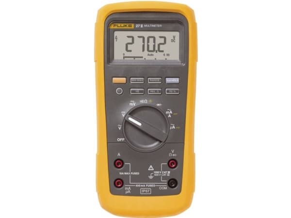 Fluke 3947770 Käsikäyttöinen yleismittari digitaalinen Vesitiivis (IP67) CAT III 1000 V, CAT IV 600 V Näyttö (lukemat): 6000