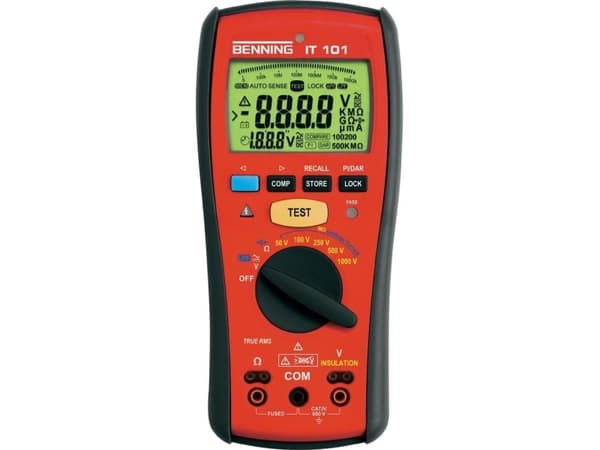 Benning BENNING IT 101 Insulation measuring device, 50/ 100/ 250/ 500 mm V CAT IV 600 V