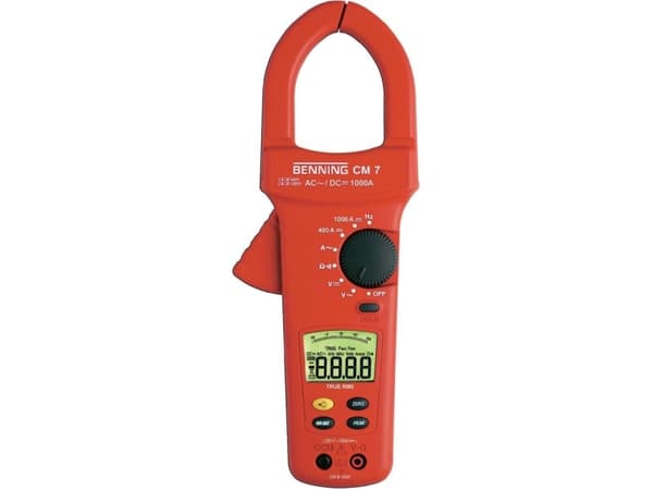 Benning 044059 Strømtang , Hånd-multimeter digital CAT IV 600 V Visning (counts): 4000
