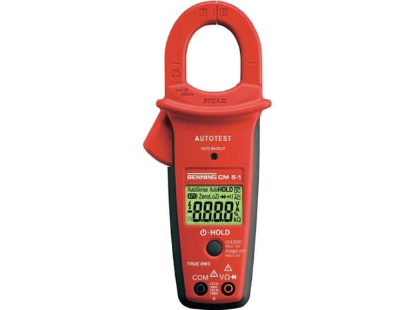 Benning 044066 Virtapihtimittari , Käsikäyttöinen yleismittari digitaalinen CAT III 1000 V, CAT IV 600 V Näyttö (laskee): 10000