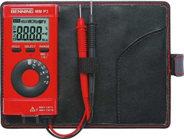 BENNING MM P3 Digital multimeter CAT III 300V Multimeter (MM P3 044084)