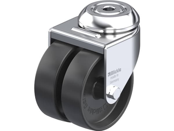Blickle 106732 LMDA-POA 75G Dobbelt drejehjul Hjuldiameter: 75 mm Bæreevne (maks.): 100 kg 1 stk