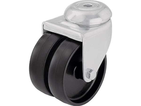 Blickle 106732 LMDA-POA 75G Dobbelt drejehjul Hjuldiameter: 75 mm Bæreevne (maks.): 100 kg 1 stk