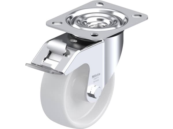 Blickle 298679 LE-PO 100G-FI Styrehjul med bremse Hjuldiameter: 100 mm Bæreevne (maks.): 150 kg 1 stk